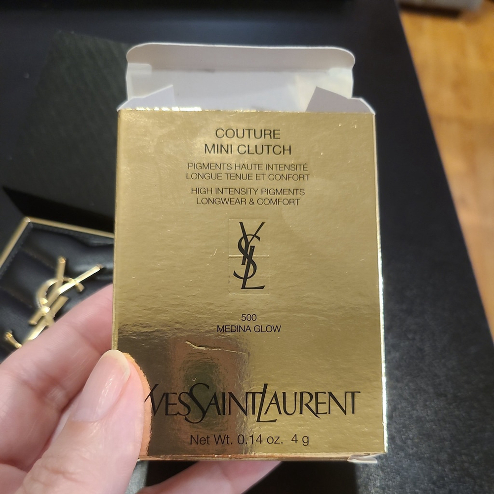 YSL COUTURE MINI CLUTCH LUXURY EYESHADOW PALETTE Shade 500 Medina Glow - Picture 11 of 12